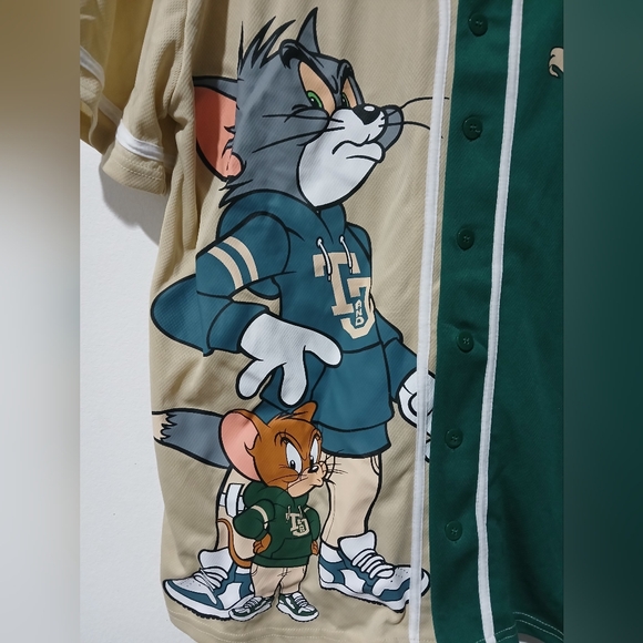 Tom and Jerry Men's Set Jersey & Shorts Size: XL (NEW) - Picture 5 of 12